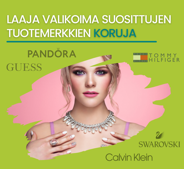 Löydä korkealaatuisia koruja ulkomaisista verkkokaupoista!