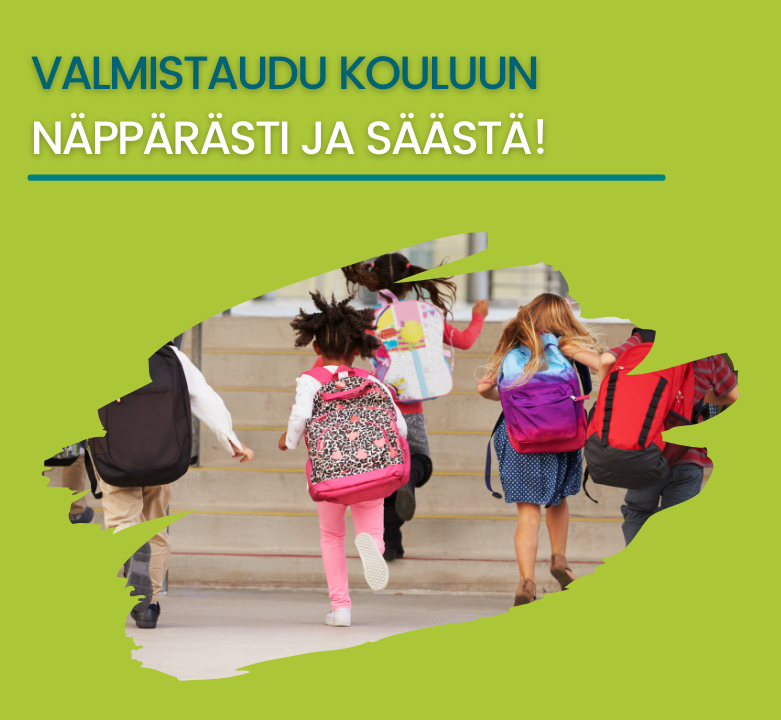 Takaisin kouluun huipputarjousten kanssa!