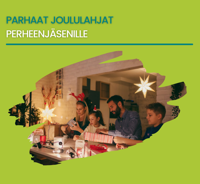 Parhaat tarjoukset perheenjäsenten joululahjoista!