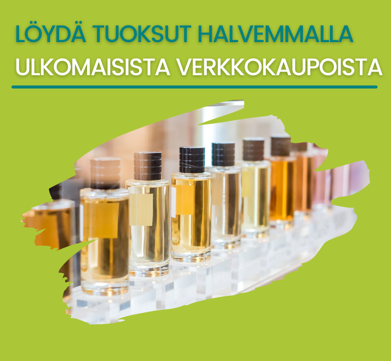 Parhaat tarjoukset: hajuvedet NAISELLE JA MIEHELLE