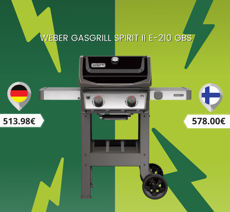 Osta grilli ulkomaisesta verkkokaupasta halvemmalla
