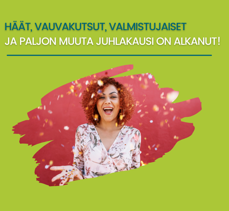 Huipputarjoukset: juhlakauteen