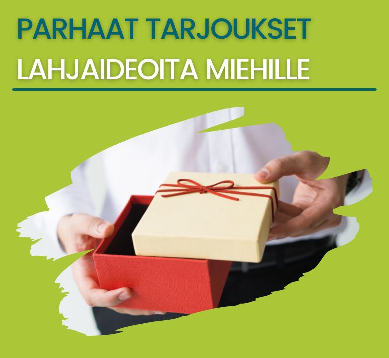 Parhaat tarjoukset: lahjaideoita miehille