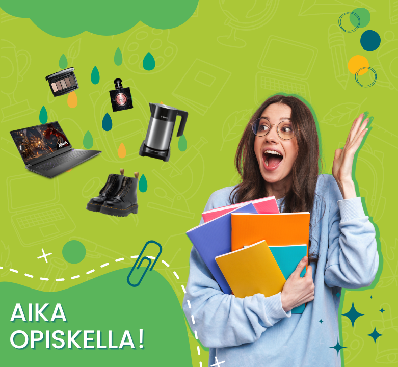 Aika opiskella! Parhaat tuotetarjoukset opiskelijoille