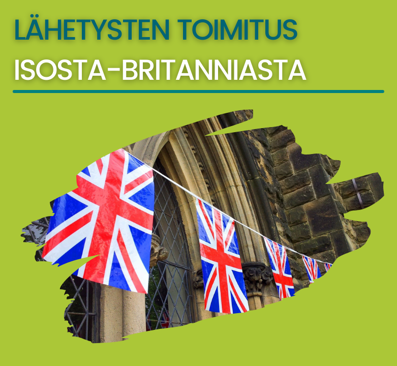 Toimitukset UK:sta myöhästyvät