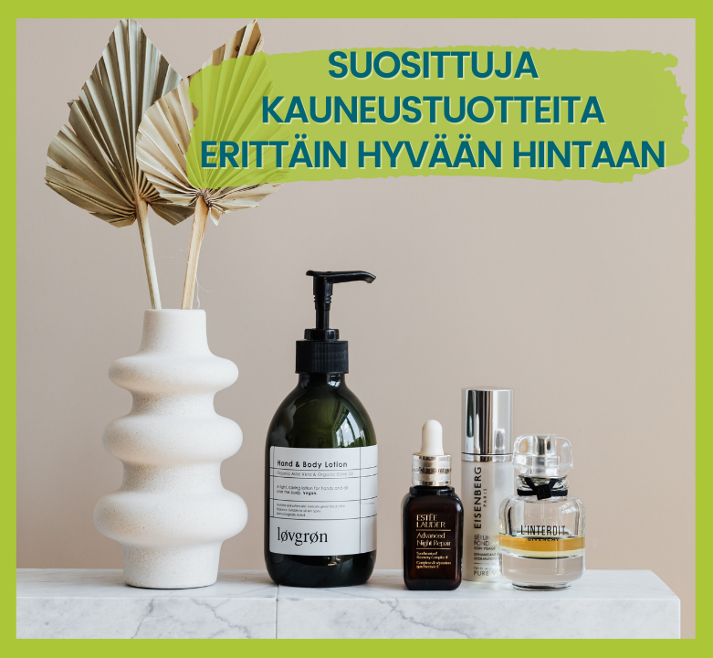 Parhaat kauneustuotetarjoukset