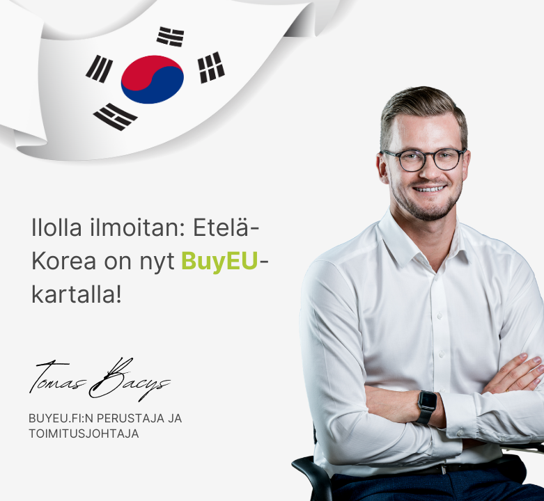 Uusi kohde - Etelä-Korea