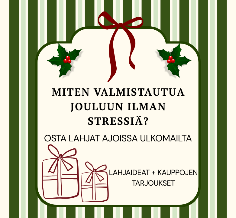 Miten valmistautua jouluun ilman stressiä? 🎄💫