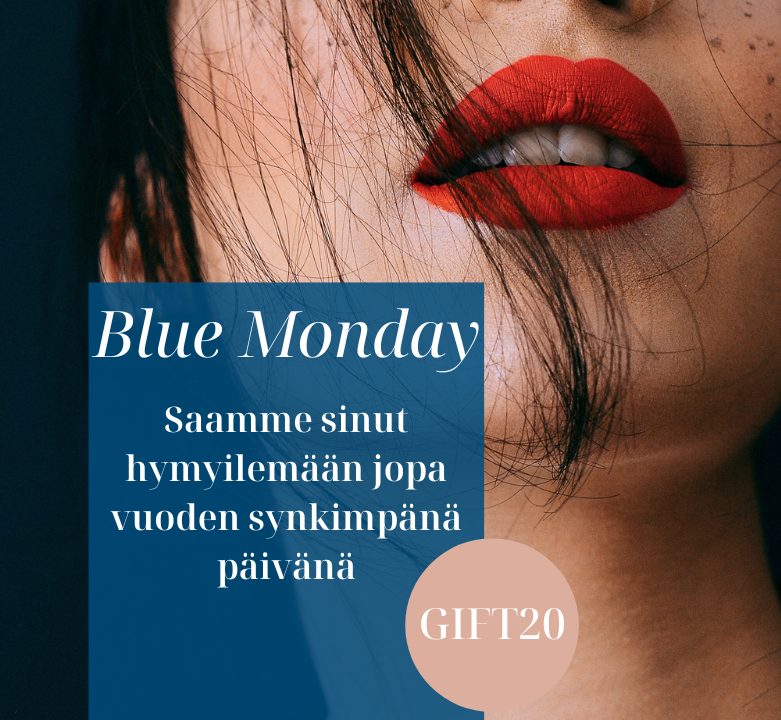 Blue Monday? Ei tänä vuonna - nämä tarjoukset piristävät mieltä hetkessä 💙