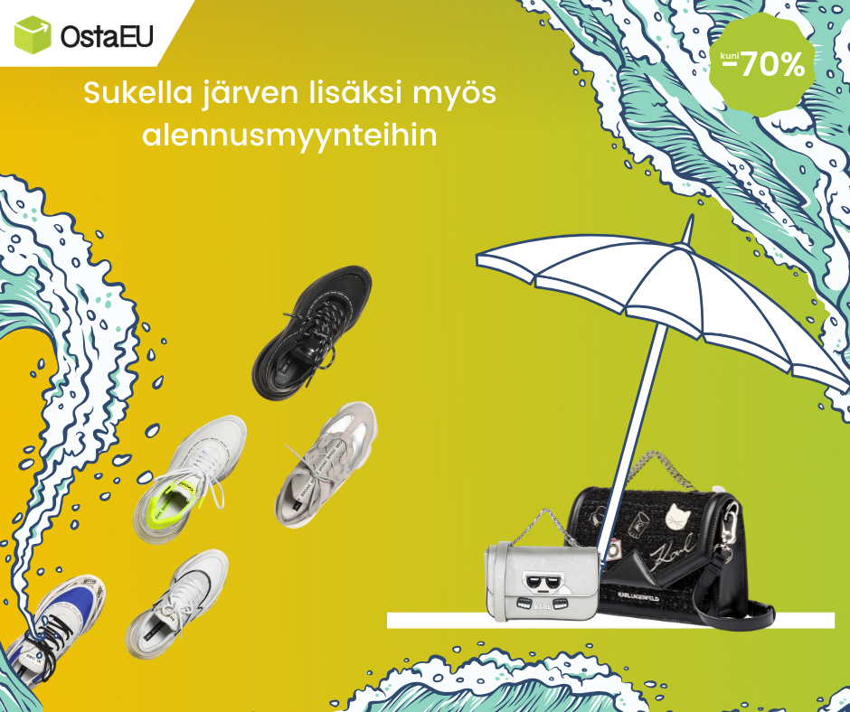 Sukella järven lisäksi myös alennusmyynteihin