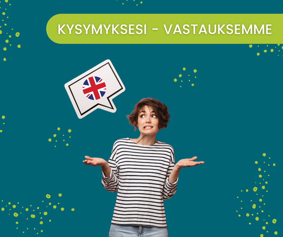 Tärkein tieto Englannista toimitettavien tavaroiden palvelusta