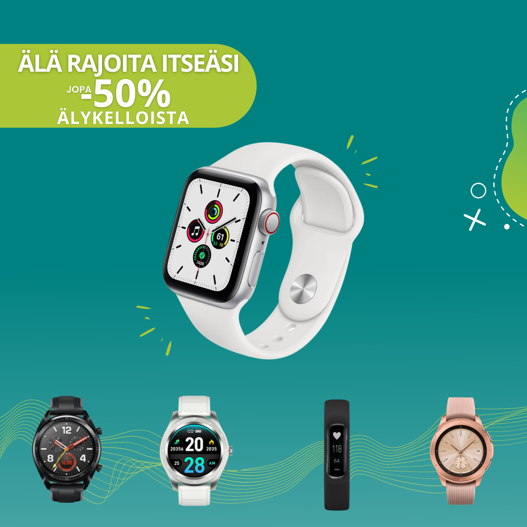 Mistä etsiä parhaita älykelloja?