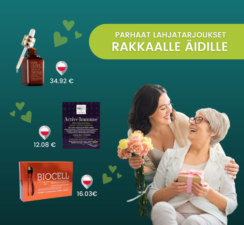 Parhaat lahjatarjoukset Äitienpäivänä!