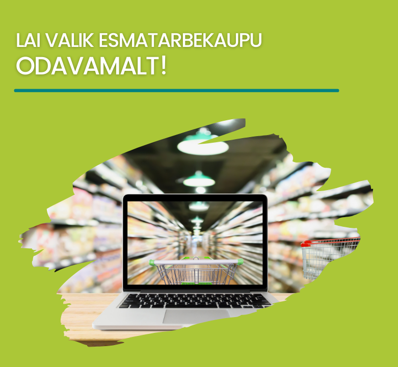 Kokeile tilata ruokaa, kotitaloustuotteita ja hygieniatuotteita eurooppalaisista verkkokaupoista!