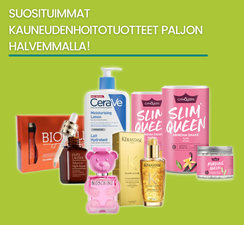 Sama kauneustuote - paljon parempi hinta