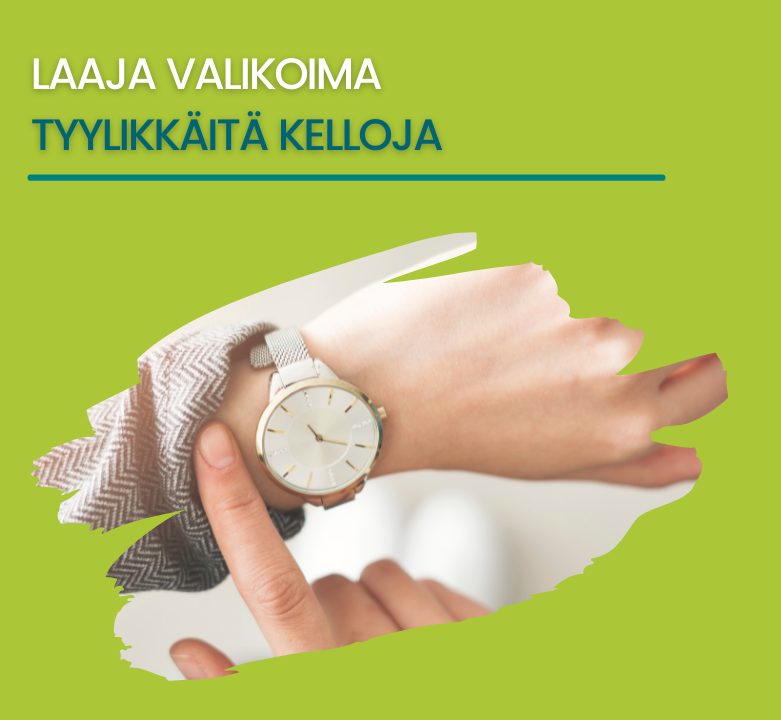 Valitse uusi kellosi verkkokaupoista